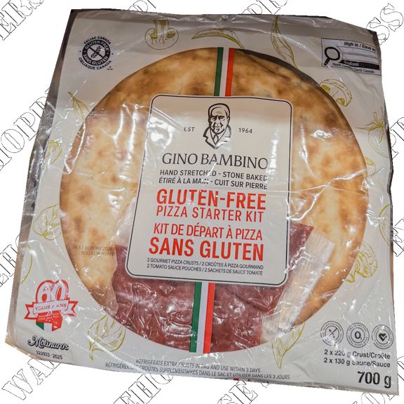 Gino Bambino Gluten Free Pizza Kit