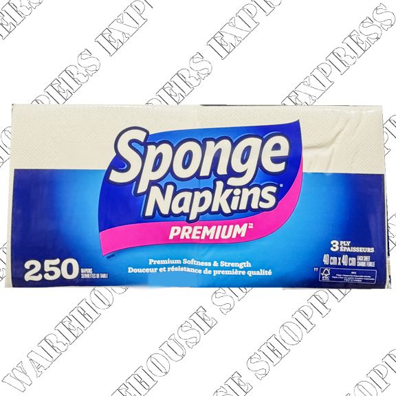 Sponge 3ply Premium Napkins