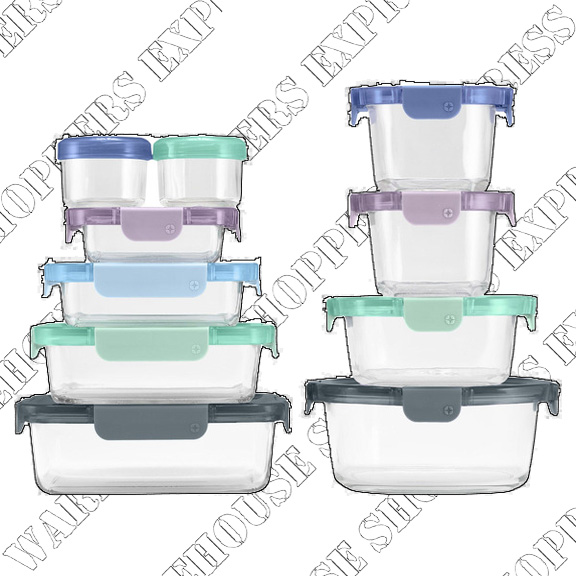 Ello Glass Food Storage Set---- Order by Wed 03---Save $10
