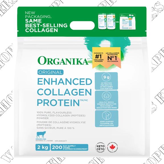 Organika Enhanced Collagen---- Order by Wed 26---Save $20