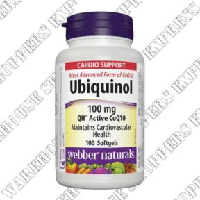 Webber Naturals Ubiquinol -100mg