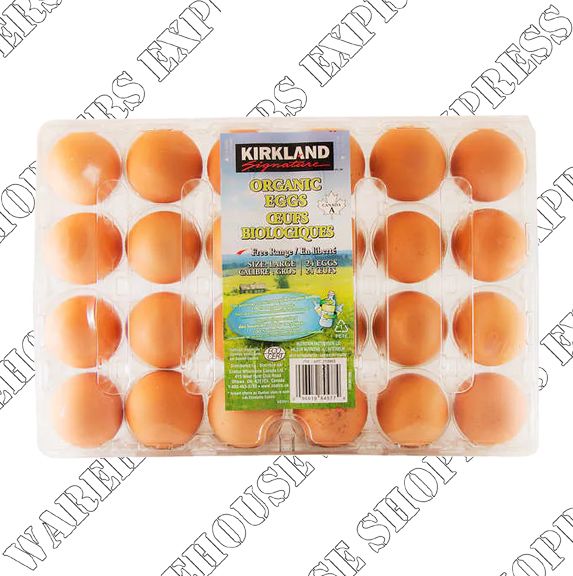 Kirkland Signature Organic Free Range Large Eggs