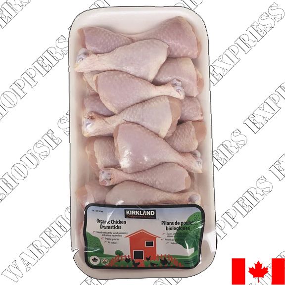 Kirkland Signature Organic Chicken Drumsticks