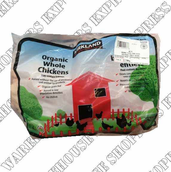 Kirkland Signature Organic Whole Chicken