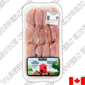 Kirkland Signature Organic Boneless Skinless Chicken Thighs