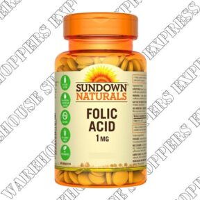 Sundown Natural Folic Acid