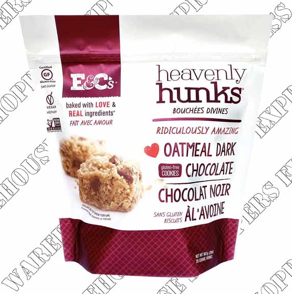 Heavenly Hunks Oatmeal Dark Chocolate Gluten Free Cookies---- Order by Wed 26---Save $3