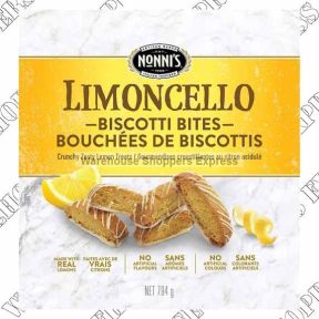 Nonni's Limoncello Biscotti Bities