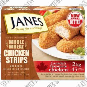 Janes Whole Wheat Chicken Strips