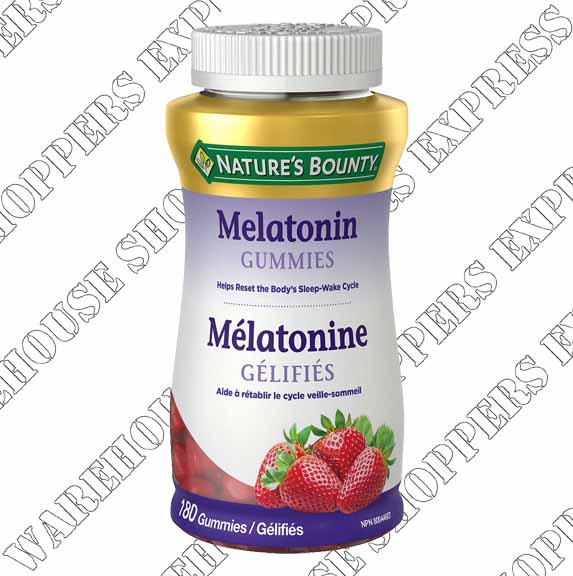 Nature's Bounty Melatonin Gummies---- Order by Wed 12---Save $5