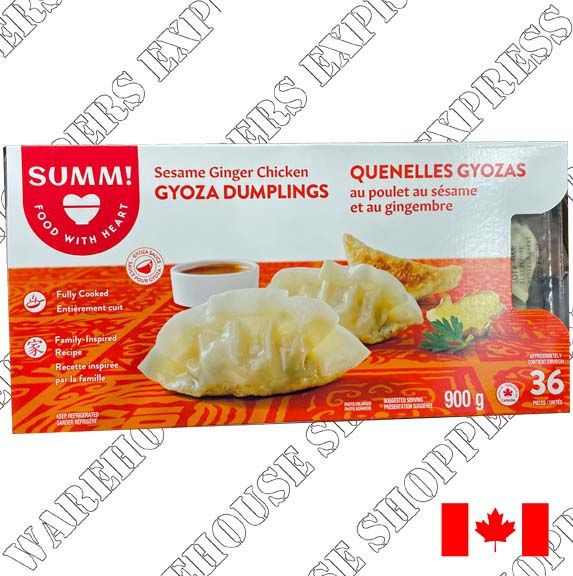 Sum-m! Sesame Ginger Chicken Gyoza