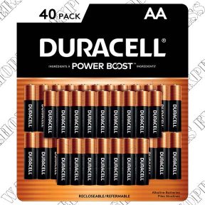 Duracell Power Boost AA Batteries---- Order by Wed  20---Save  $6