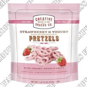 Creative Snacks Strawberry & Yogurt Pretzels