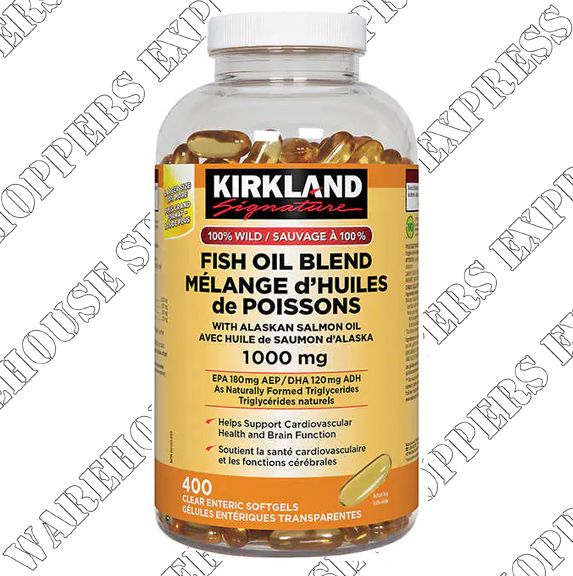 Kirkland Signature Wild Fish Oil With Salmon