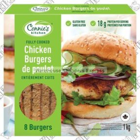 Connie’s Kitchen Chicken Burgers