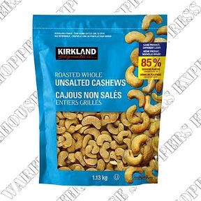 Kirkland Signature Unsalted Cashews