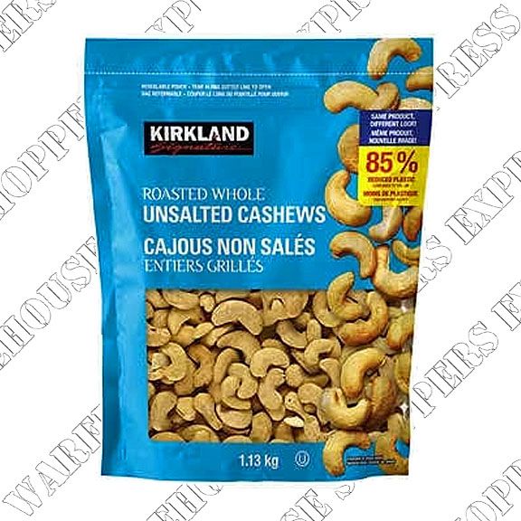 Kirkland Signature Unsalted Cashews
