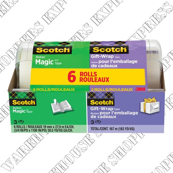 Scotch Magic & Gift Wrapping Tape