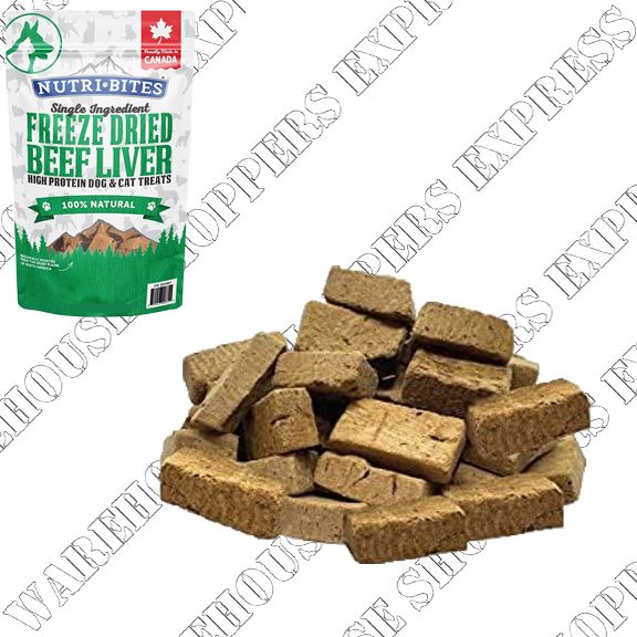 Nutri Bites Freeze Dried Beef Liver
