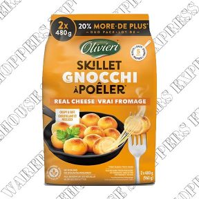 Olivieri Skillet Gnocci---- Order by Wed  22---Save  $3