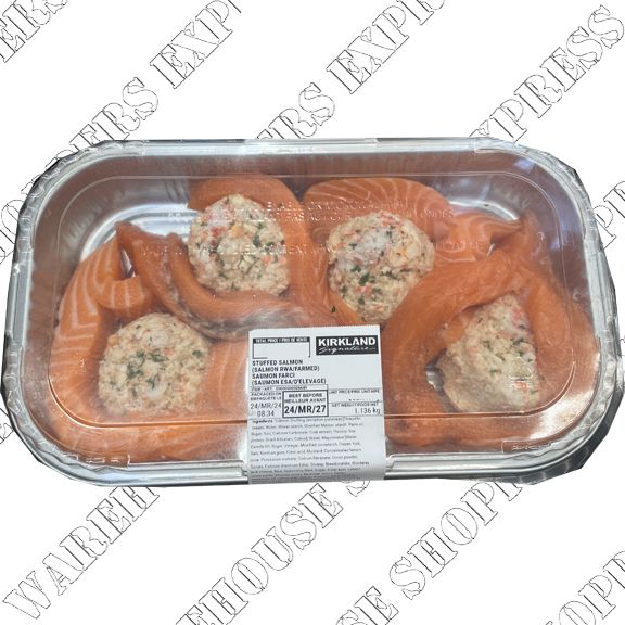 Kirkland Signature Stuffed Salmon
