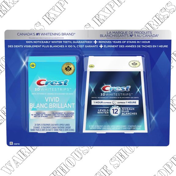 Crest 3D Whitestrips---- Order by Wed 12---Save $15