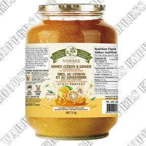 Vonbee Honey Citron Ginger  Tea