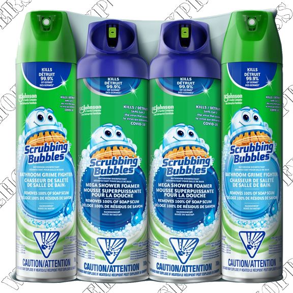 Scrubbing Bubbles Bathroom & Shower---- Order by Wed 05---Save $4