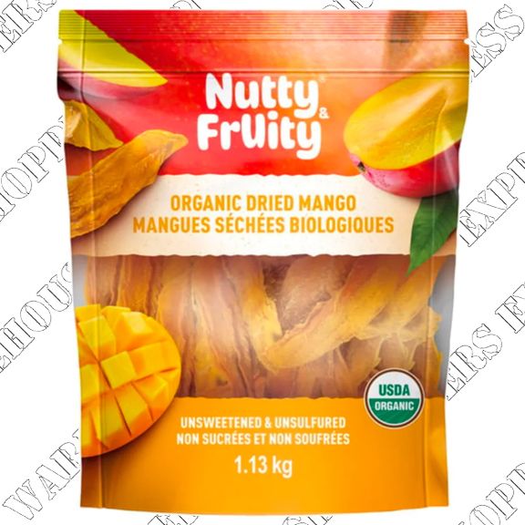 Nutty & Fruity Unsweetened Dried Mangoes