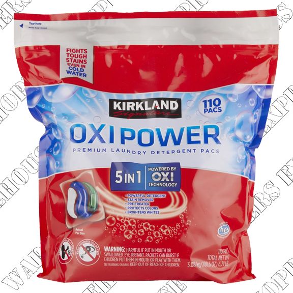 Kirkland Signature Laundry Pacs With Oxi-Power